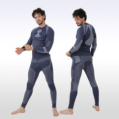 Snowshred Men's Comfortable Warm Tech Functional Baselayer Set