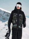 Men's UrbanCraft Workwear Utility Freestyle Snowboard Jacket – Reflective Hood & Street Style