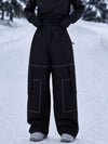 Women's Park Rider Nightline Cargo Pockets Reflective Trim Baggy Snowboard Pants
