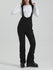 Women's Gsou Snow Elegant Stretch Flare Ski Bibs Pants