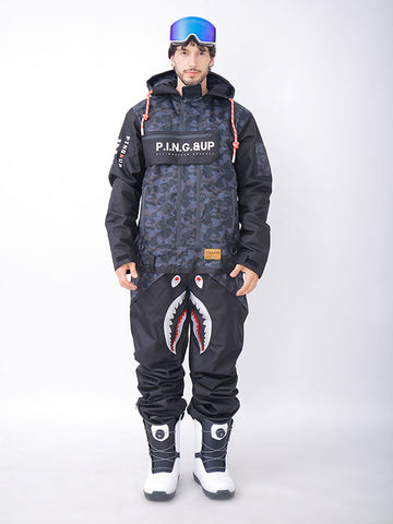 Mens one piece Snowsuits
