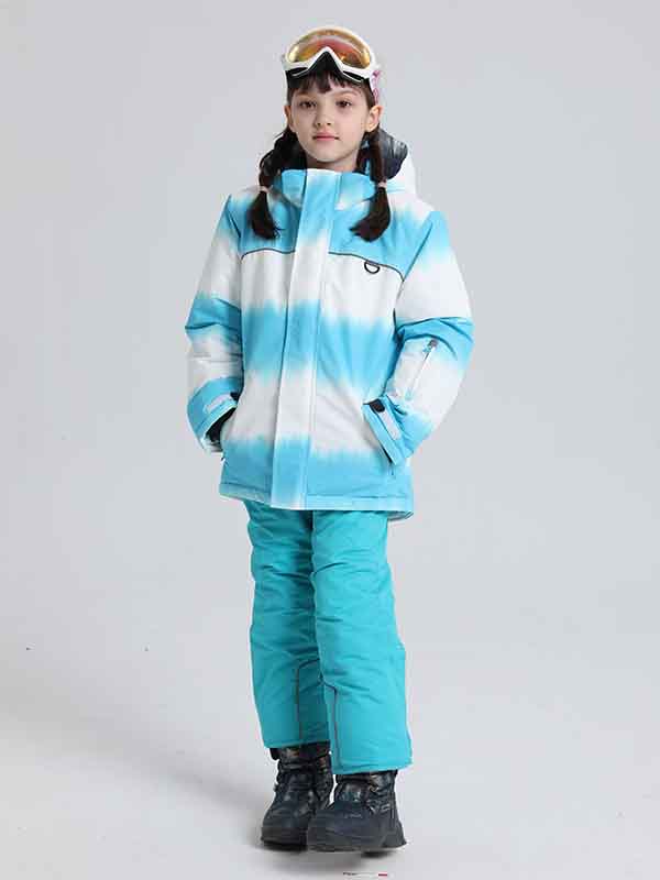 Girl's Phibee Sweet Princess Snow Jacket & Pants Set