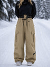 Women's Techline Workwear-Inspired Utility Cargo Snowboard Pants – Baggy Freestyle Fit