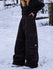 Women's Utility Wild Soul Crew Heavy Stitch Cargo Baggy Fit Snowboard Pants