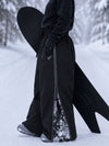 Women's Hyper Flux Extra Baggy Freestyle Snowboarding Pants with Side Zip Graffiti Panel