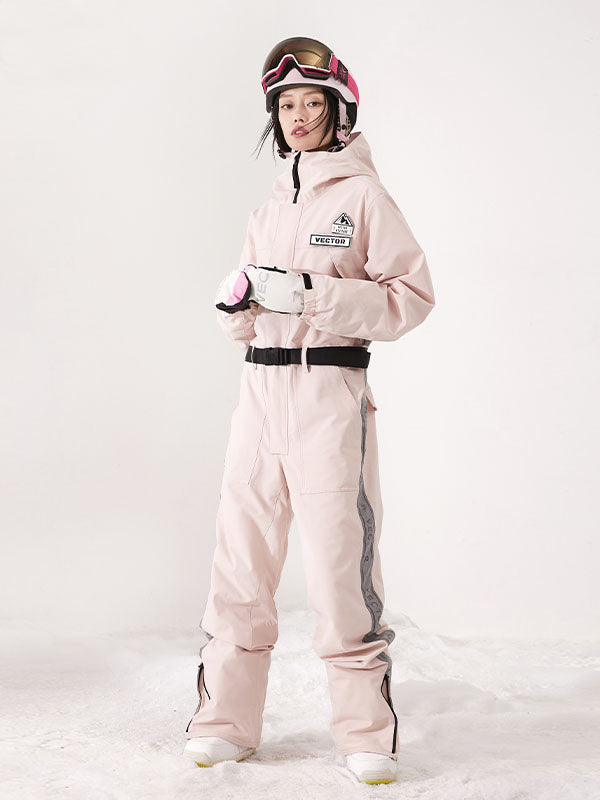 Women's Vector Mountain Infinity One Piece Snowsuit Ski Jumpsuit