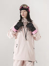 Men's Vector Unisex Fleeced Hood Insulated Anorak Snow Jacket