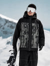 Men's UrbanCraft Workwear Utility Freestyle Snowboard Jacket – Reflective Hood & Street Style