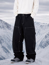 Men's UrbanCraft Freeride Utility Baggy Snowboard Pants with Reinforced Panels