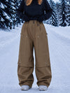 Women's Utility UrbanCraft Cargo Double Knee Snowboard Pants with Rivet-Reinforced Panels