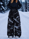 Women's Workwear UrbanCraft Enhanced Knee Mobility Design Baggy Snowboard Pants