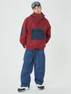 Men's Mountain Freerider Freestyle Ski Suit Baggy Snow Jacket & Pants