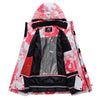 Women's Arctic Queen Insulated Pink Goose Snow Jacket