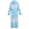 Women's Fluorescent Green Stylish One Piece Snow Suit