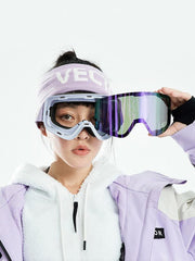 Vector Unisex fastrider Anti-fog Snow Goggles