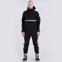 Mens SMN Winter Fashion Snowsuit Snow Jacket & Pants Set