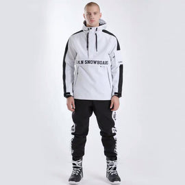 Mens SMN Winter Fashion Snowsuit Snow Jacket & Pants Set
