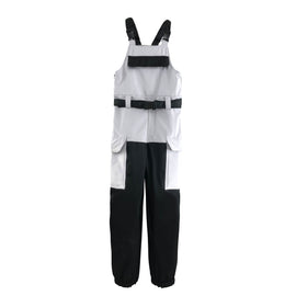 Men's Unisex North White fastventure Waterproof Snow Pants Bibs