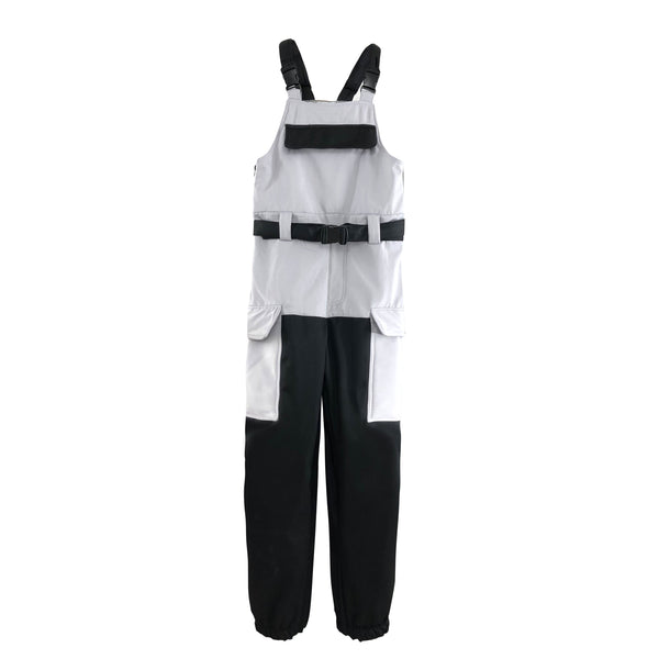 Men's Unisex North White fastventure Waterproof Snow Pants Bibs