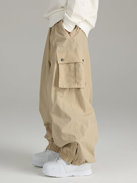 Women's Searipe Mountain Insulated Overalls Baggy Snow Pants
