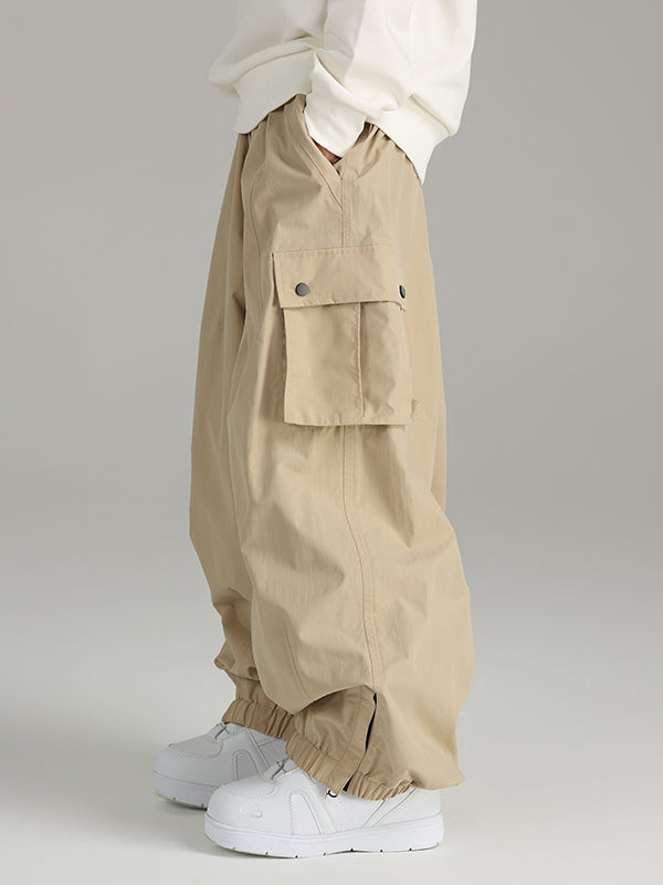 Women's Searipe Mountain Insulated Overalls Baggy Snow Pants