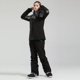 Women's Gsou Snow Back To Mountain Downhill Winter Snow Suit