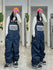 Women's John Snow Mountain Terry Winter Ski Pants Snowboard Bibs