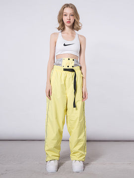 Women's Dook Snow Stripe Elastic Snowboard Pants