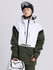 Men's Cosone Powdreamer Half Zipper Colorblock Anorak Snow Jacket