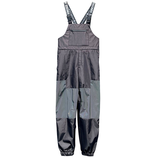 Men's Unisex North White fastventure Colorblock Snow Pants Bibs