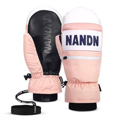 Women's Nandn Winter All Weather Snowboard Ski Mittens