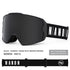 Nandn Unisex Optics Winter Mountain Fashion Snowboard Frameless Ski Goggles