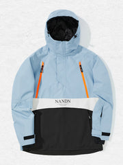 Men's Nandn Happy Holidays Snowboard Anorak Jacket