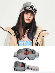 Vector Unisex Tracker Anti-fog Snow Goggles