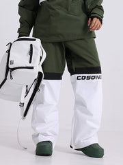 Men's Cosone Powdreamer Half Zipper Colorblock Anorak Snow Pants
