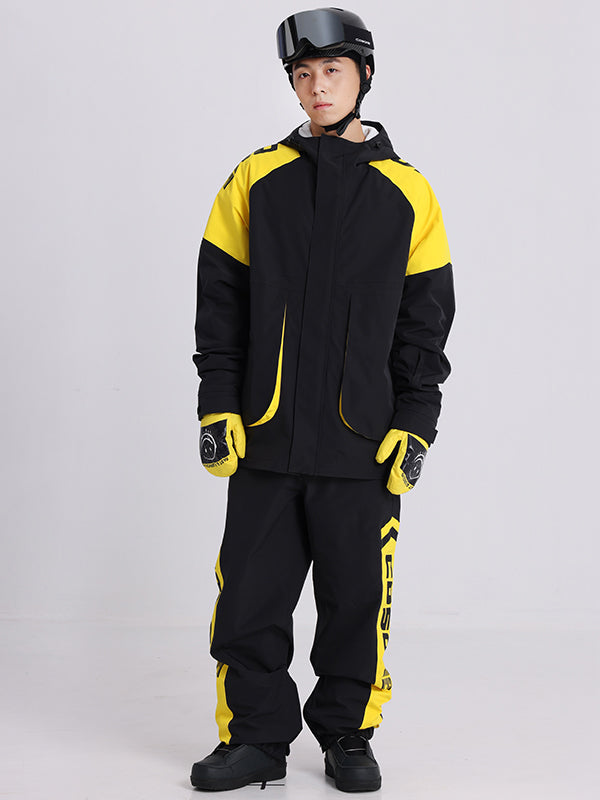 Men's Cosone Adept V Winter Big Pockets Snow Jacket & Pants Set