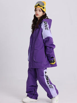Women's Cosone Adept V Winter Big Pockets Snow Jacket & Pants Set