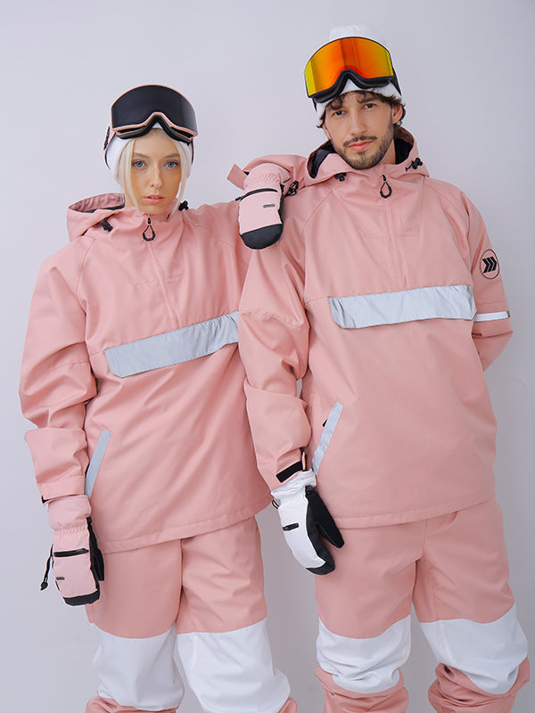 Women's snowshred Alpine Colorblock Anorak Snow Jacket