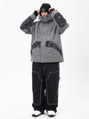 Men's Chillform Reflective Camo Snow Suit – Glow Trail Jacket with Freerider Baggy Snow Pants Set