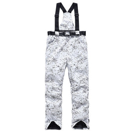 Men's Insulated Energetic Performer Winter Outdoor Snow Pants Ski Bibs