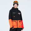 Women's Sportive Unisex Fun Spot Snow Jacket