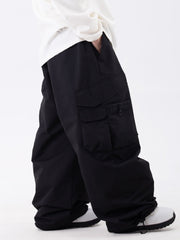 Women's Wild Soul Steeze ParkRider Multi-Pocket Utility Baggy Snow Pants