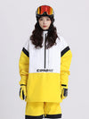 Men's Cosone Powdreamer Half Zipper Colorblock Anorak Snow Jacket