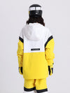 Women's Cosone Powdreamer Half Zipper Colorblock Anorak Snow Jacket