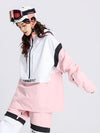 Men's Cosone Powdreamer Half Zipper Colorblock Anorak Snow Jacket