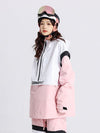 Men's Cosone Powdreamer Half Zipper Colorblock Anorak Snow Jacket