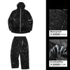 Women's Ld Ski Black Paint Graphene 3L Snowsuit Sets