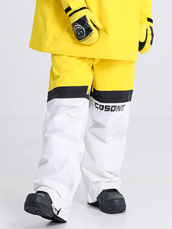 Women's Cosone Powdreamer Half Zipper Colorblock Anorak Snow Pants