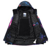 Men's Gsou Snow 10k Mountains Wolf 3D Printed Snowboard Jacket - snowverb
